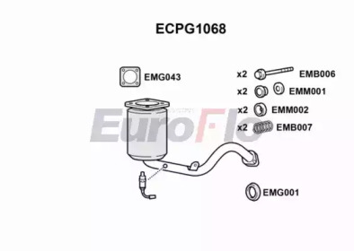 Катализатор (EuroFlo: ECPG1068)