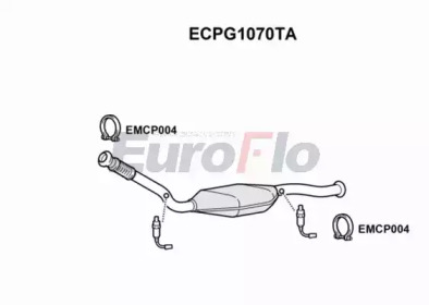 Катализатор (EuroFlo: ECPG1070TA)