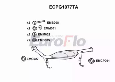 Катализатор (EuroFlo: ECPG1077TA)