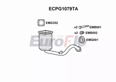 Катализатор (EuroFlo: ECPG1079TA)