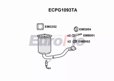 Катализатор (EuroFlo: ECPG1093TA)