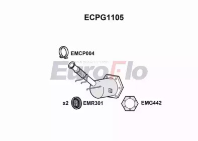 Катализатор (EuroFlo: ECPG1105)