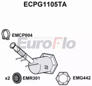 Катализатор (EuroFlo: ECPG1105TA)