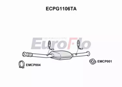 Катализатор (EuroFlo: ECPG1106TA)