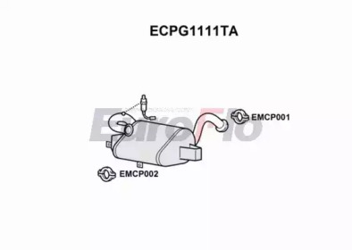 Катализатор (EuroFlo: ECPG1111TA)