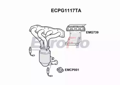 Катализатор (EuroFlo: ECPG1117TA)