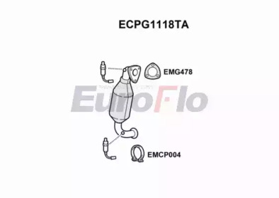 Катализатор (EuroFlo: ECPG1118TA)