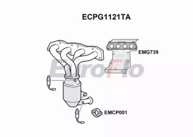 Катализатор (EuroFlo: ECPG1121TA)