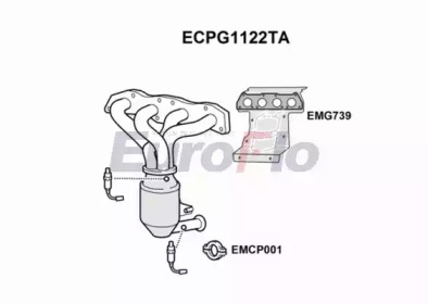 Катализатор (EuroFlo: ECPG1122TA)