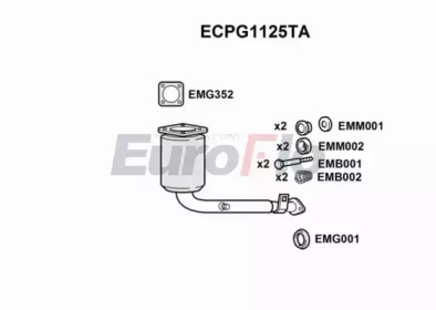 Катализатор (EuroFlo: ECPG1125TA)