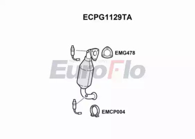 Катализатор (EuroFlo: ECPG1129TA)