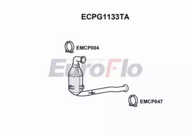 Катализатор (EuroFlo: ECPG1133TA)