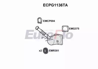 Катализатор (EuroFlo: ECPG1136TA)