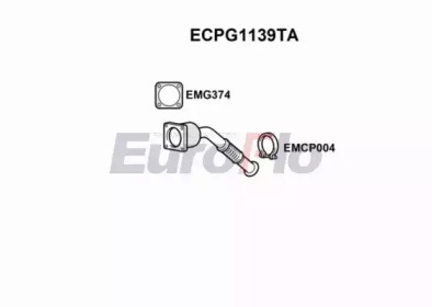 Катализатор (EuroFlo: ECPG1139TA)