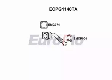 Катализатор (EuroFlo: ECPG1140TA)