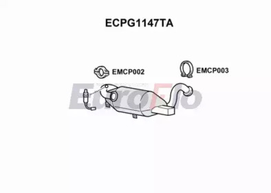 Катализатор (EuroFlo: ECPG1147TA)