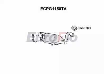 Катализатор (EuroFlo: ECPG1150TA)