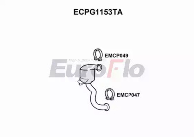 Катализатор (EuroFlo: ECPG1153TA)