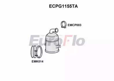 Катализатор (EuroFlo: ECPG1155TA)