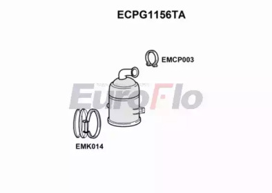 Катализатор (EuroFlo: ECPG1156TA)