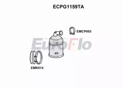 Катализатор (EuroFlo: ECPG1159TA)