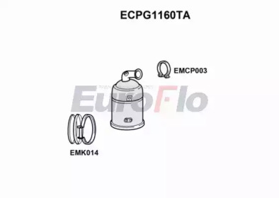 Катализатор (EuroFlo: ECPG1160TA)