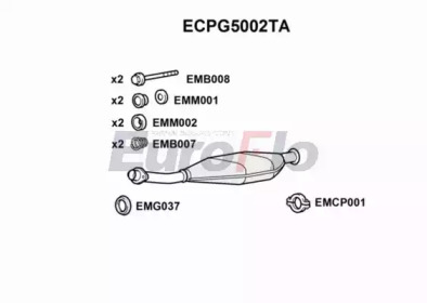 Катализатор (EuroFlo: ECPG5002TA)