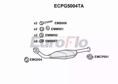 Катализатор (EuroFlo: ECPG5004TA)