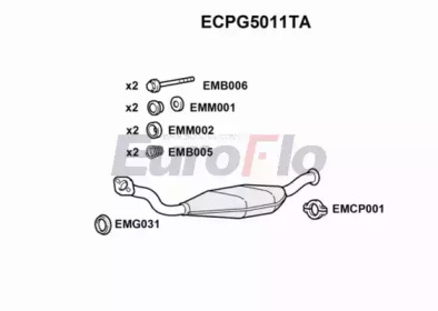 Катализатор (EuroFlo: ECPG5011TA)