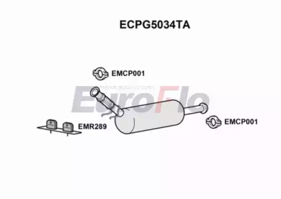 Катализатор (EuroFlo: ECPG5034TA)