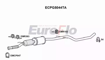 Катализатор (EuroFlo: ECPG5044TA)