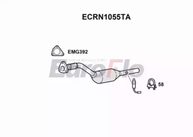 Катализатор (EuroFlo: ECRN1055TA)