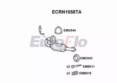 Катализатор (EuroFlo: ECRN1058TA)