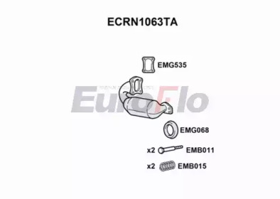 Катализатор (EuroFlo: ECRN1063TA)