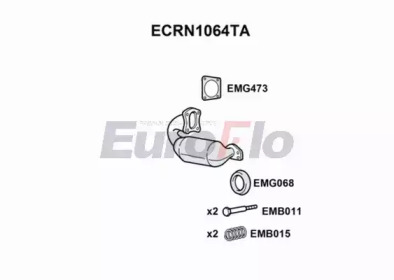 Катализатор (EuroFlo: ECRN1064TA)