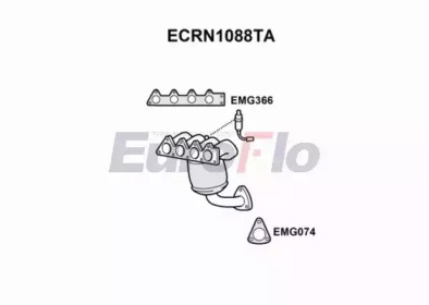 Катализатор (EuroFlo: ECRN1088TA)