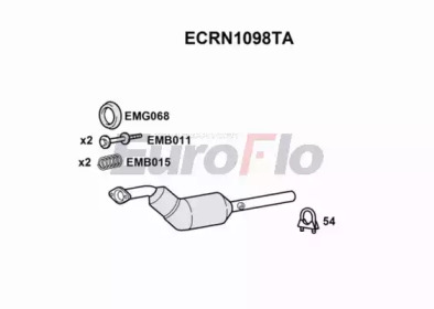 Катализатор (EuroFlo: ECRN1098TA)