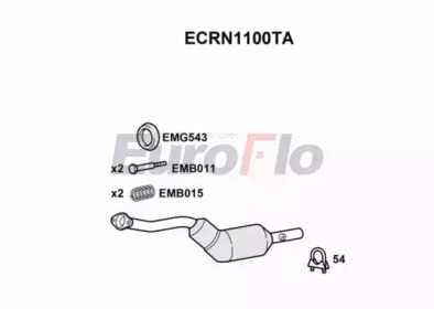 Катализатор (EuroFlo: ECRN1100TA)