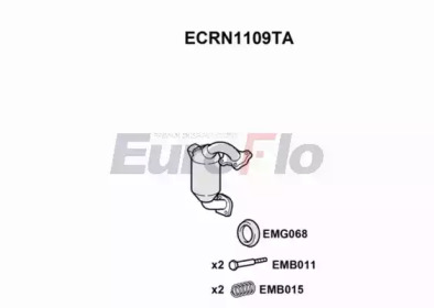 Катализатор (EuroFlo: ECRN1109TA)