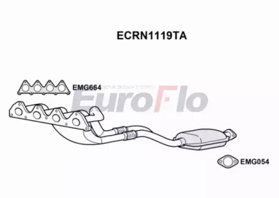 Катализатор (EuroFlo: ECRN1119TA)