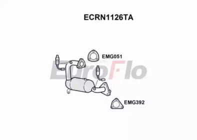 Катализатор (EuroFlo: ECRN1126TA)