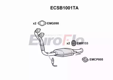 Катализатор (EuroFlo: ECSB1001TA)