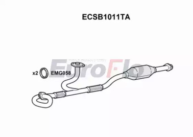 Катализатор (EuroFlo: ECSB1011TA)