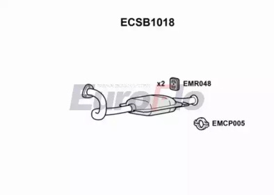 Катализатор (EuroFlo: ECSB1018)