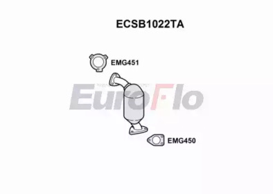 Катализатор (EuroFlo: ECSB1022TA)