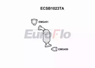 Катализатор (EuroFlo: ECSB1023TA)