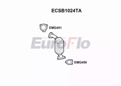 Катализатор (EuroFlo: ECSB1024TA)