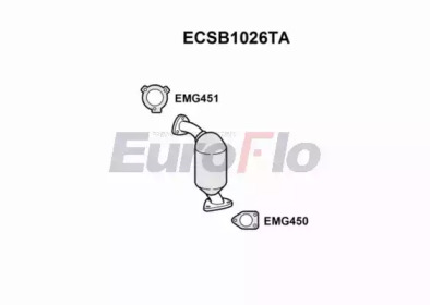 Катализатор (EuroFlo: ECSB1026TA)