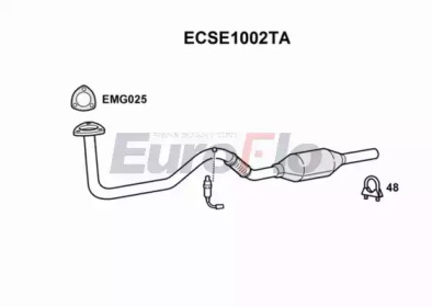 Катализатор (EuroFlo: ECSE1002TA)