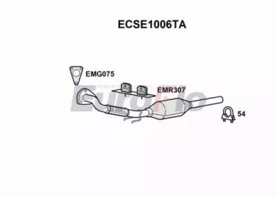 Катализатор (EuroFlo: ECSE1006TA)